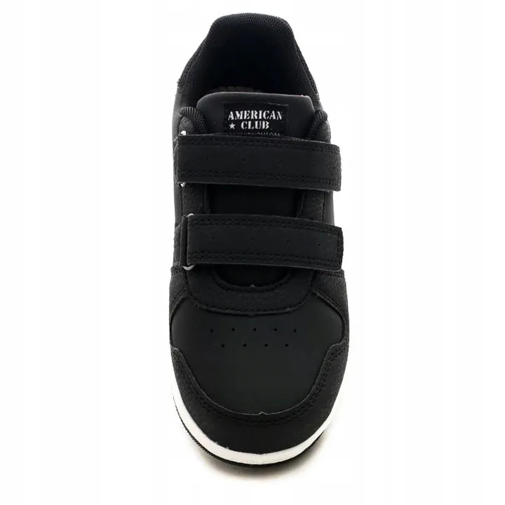 AC Boys' Black Sneakers | 197/22-B