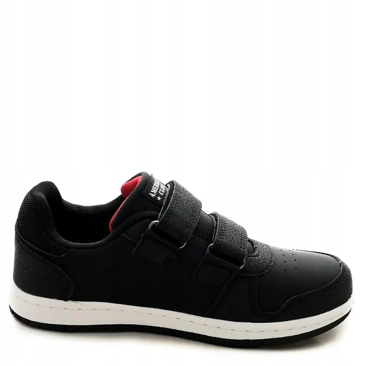 AC Boys' Black Sneakers | 197/22-B