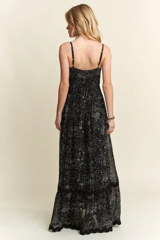 ADORA Spring Mistress Dress- Black