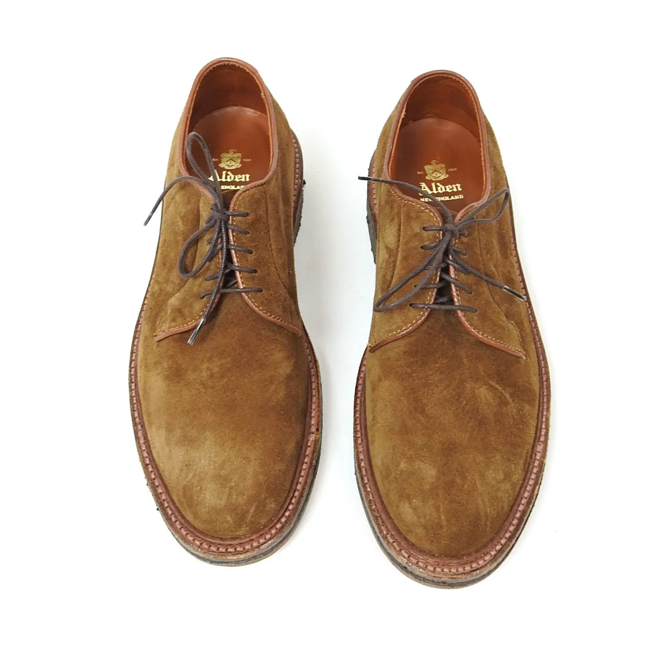 Alden Suede Derbies Size US8