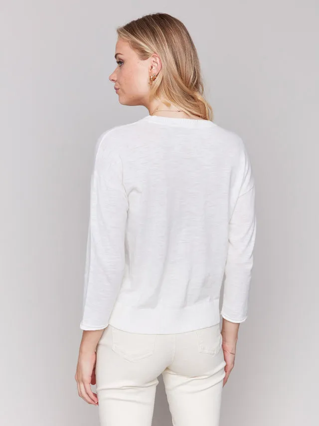 Amour Cotton Sweater