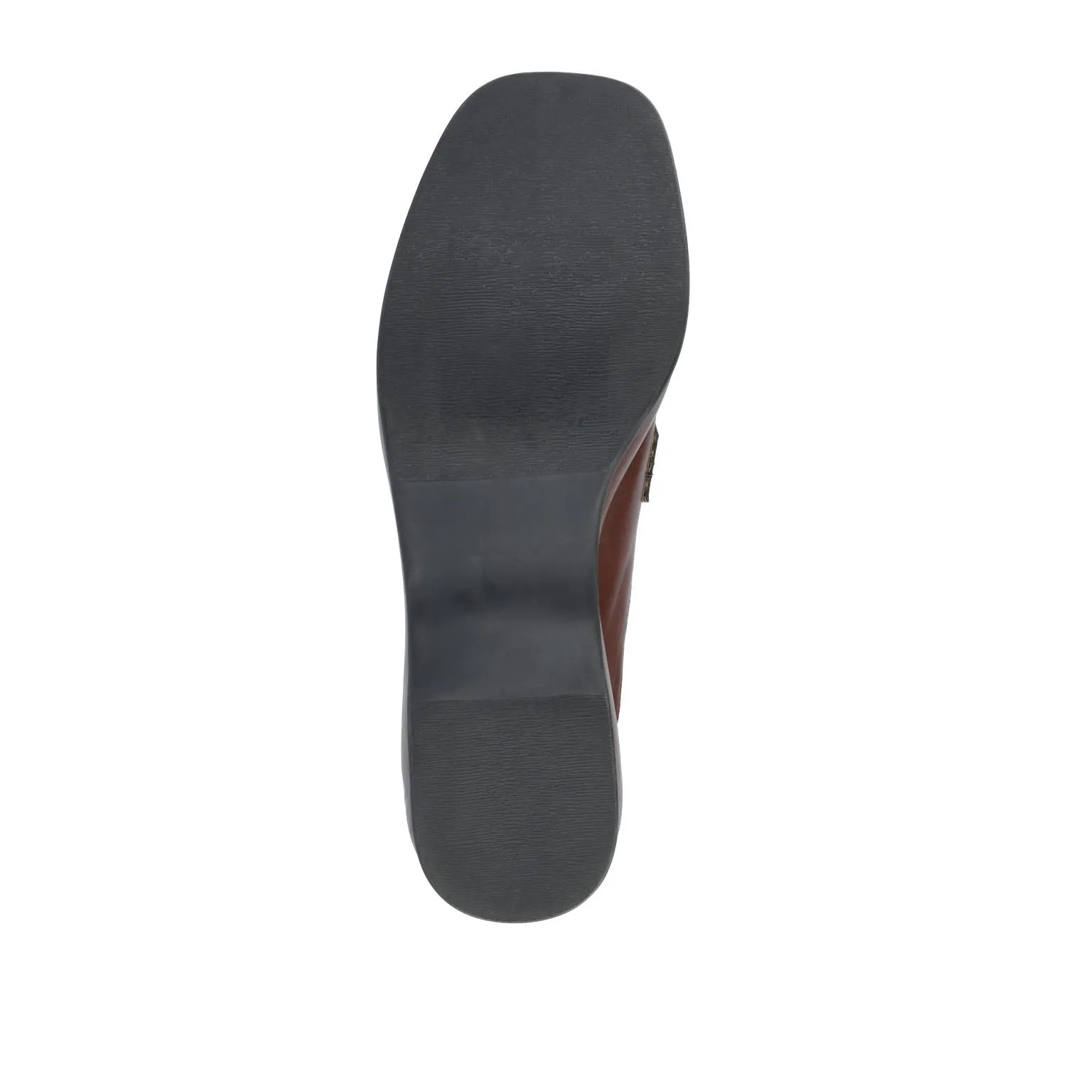 ANTONINA MULED FLATS IN FAUX LEATHER
