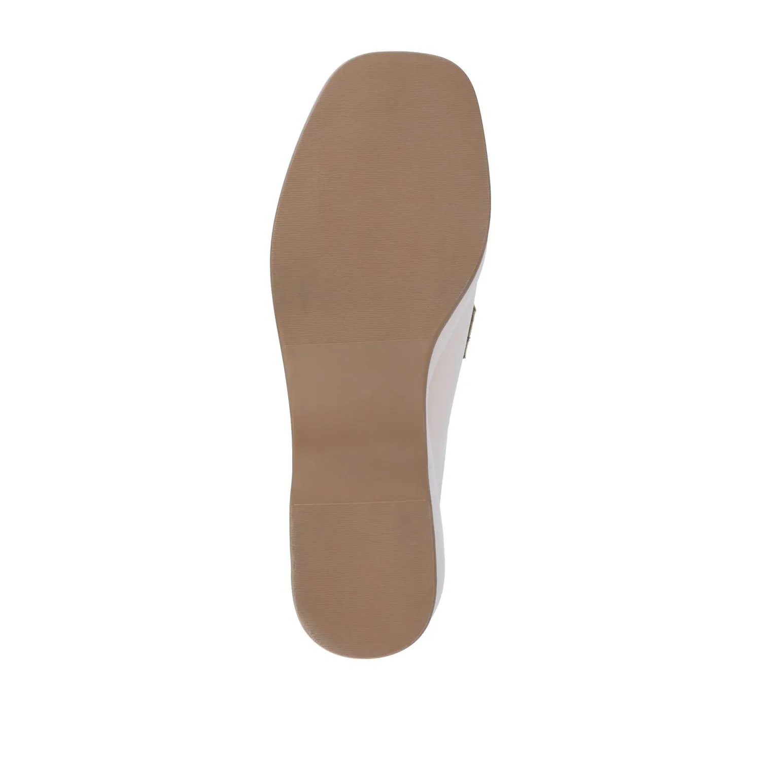 ANTONINA MULED FLATS IN FAUX LEATHER