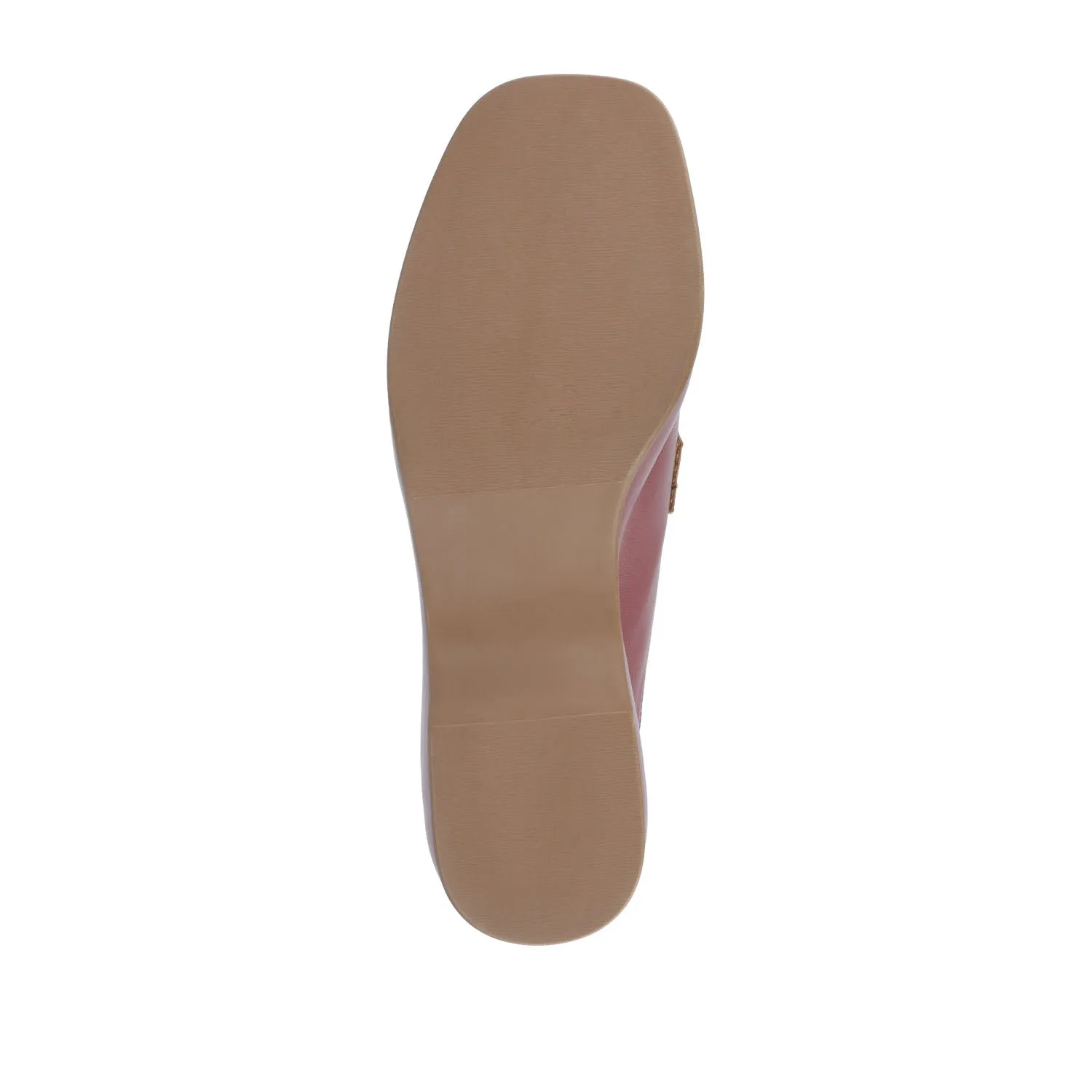 ANTONINA MULED FLATS IN FAUX LEATHER