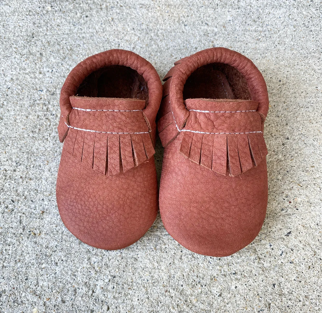 Autumn Rust Moccasins