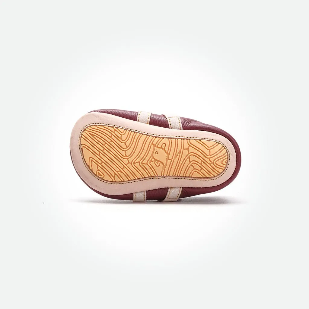 Baby Mary Jane Ballet - Burgundy