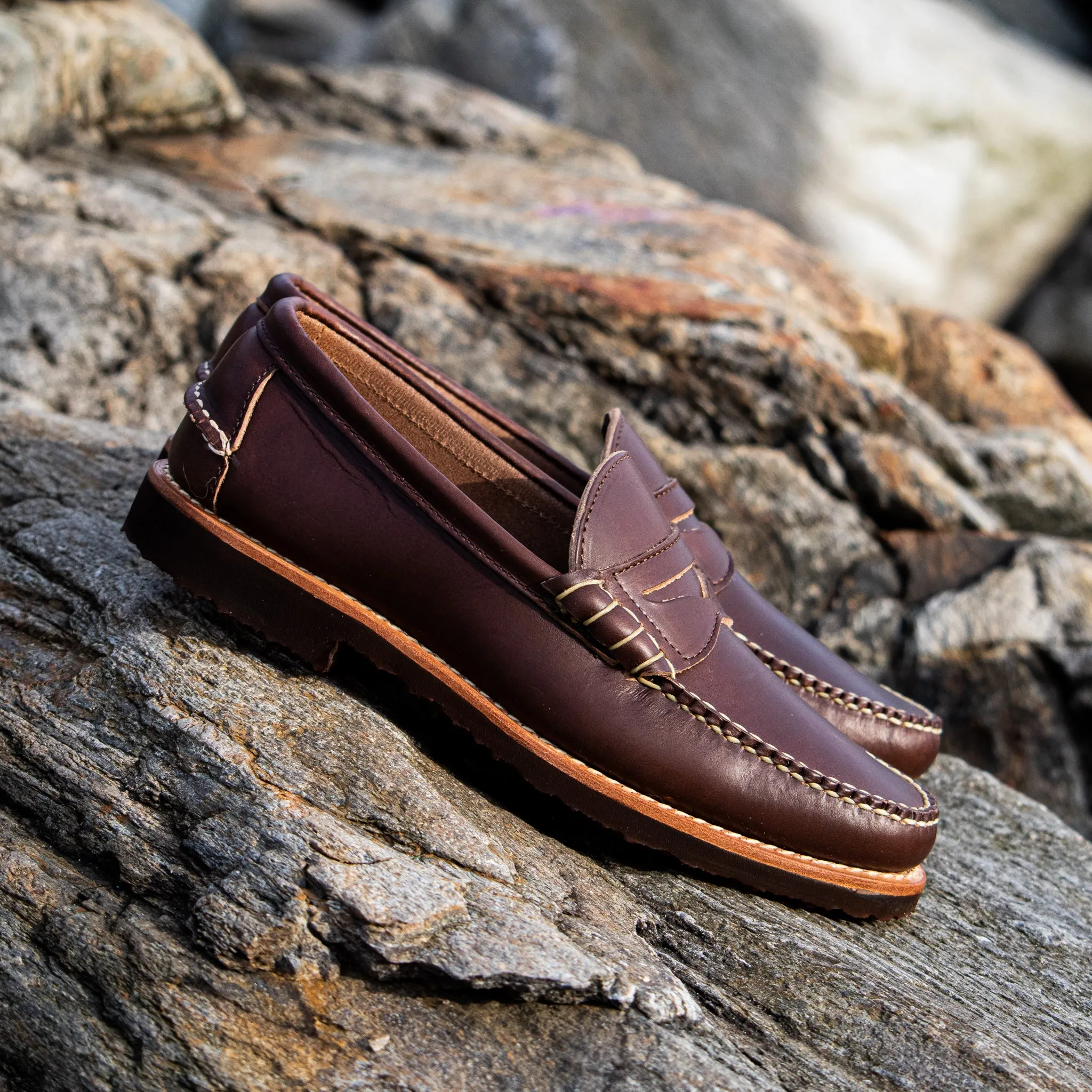 Beefroll Penny Loafers LH - Heritage Brown