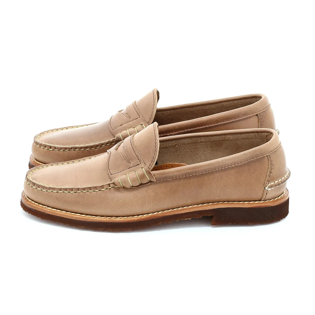 Beefroll Penny Loafers LH - Natural