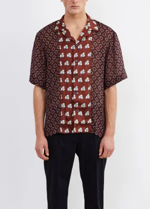 Cassi Short Sleeve Paisley Shirt