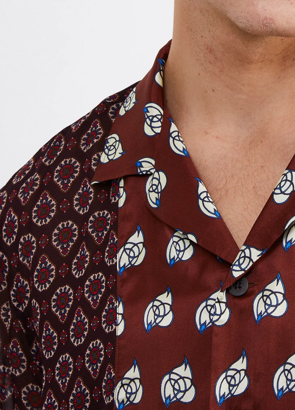 Cassi Short Sleeve Paisley Shirt