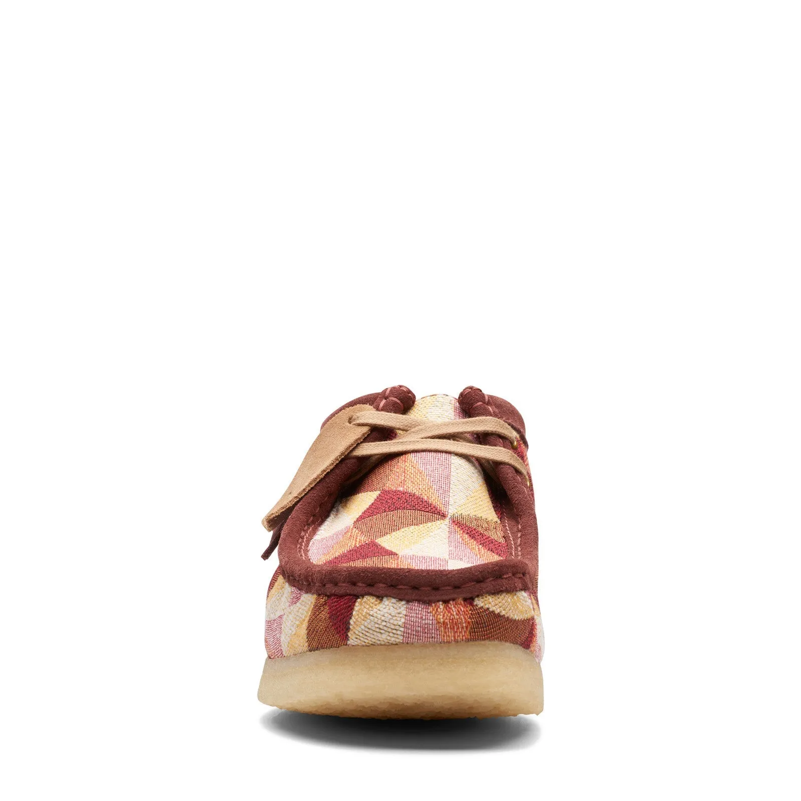 Clarks Originals Wallabee Low Men's Yellow and Red Multi Canvas Suede 26172248