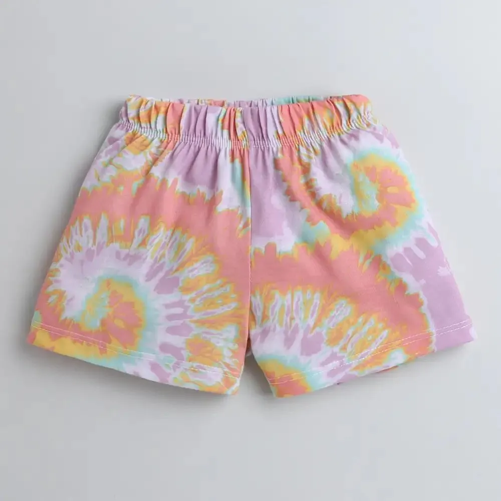 Color Printed Shorts