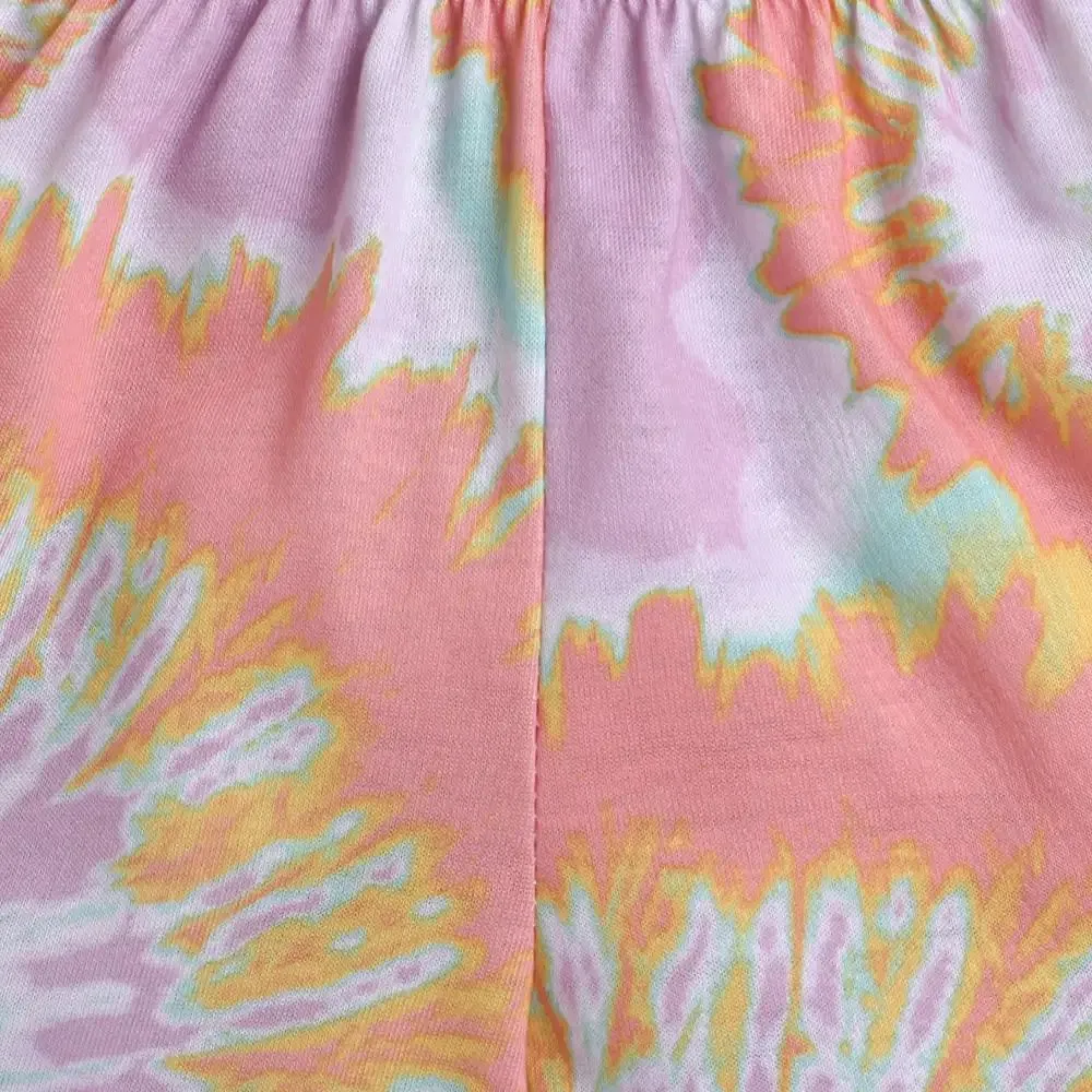 Color Printed Shorts