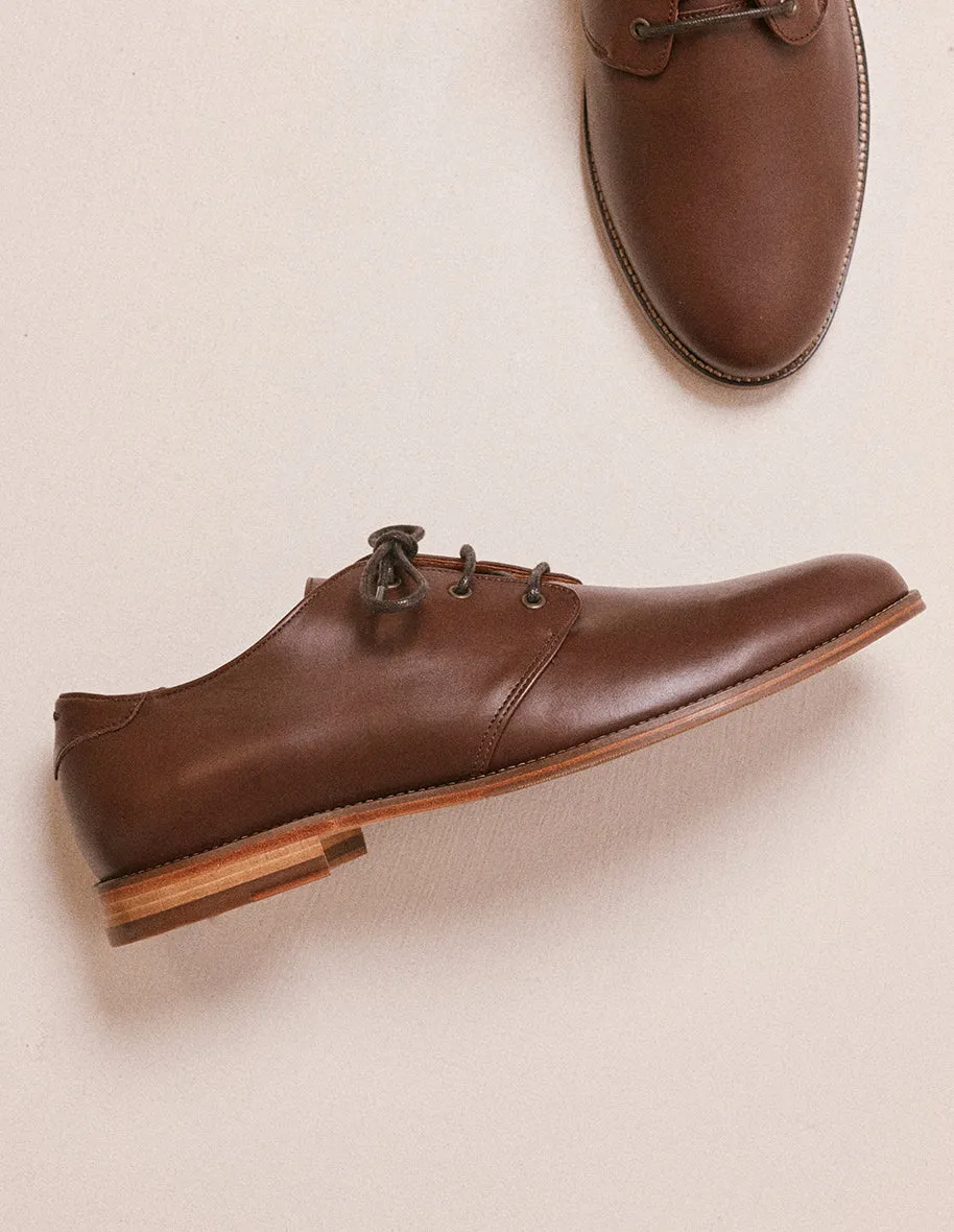Derbies Alphonse - Cuir marron