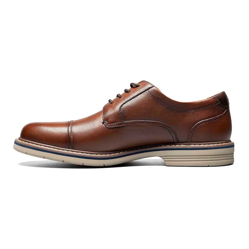 FLORSHEIM Men's Norwalk Cognac Cap Toe Oxford Shoe