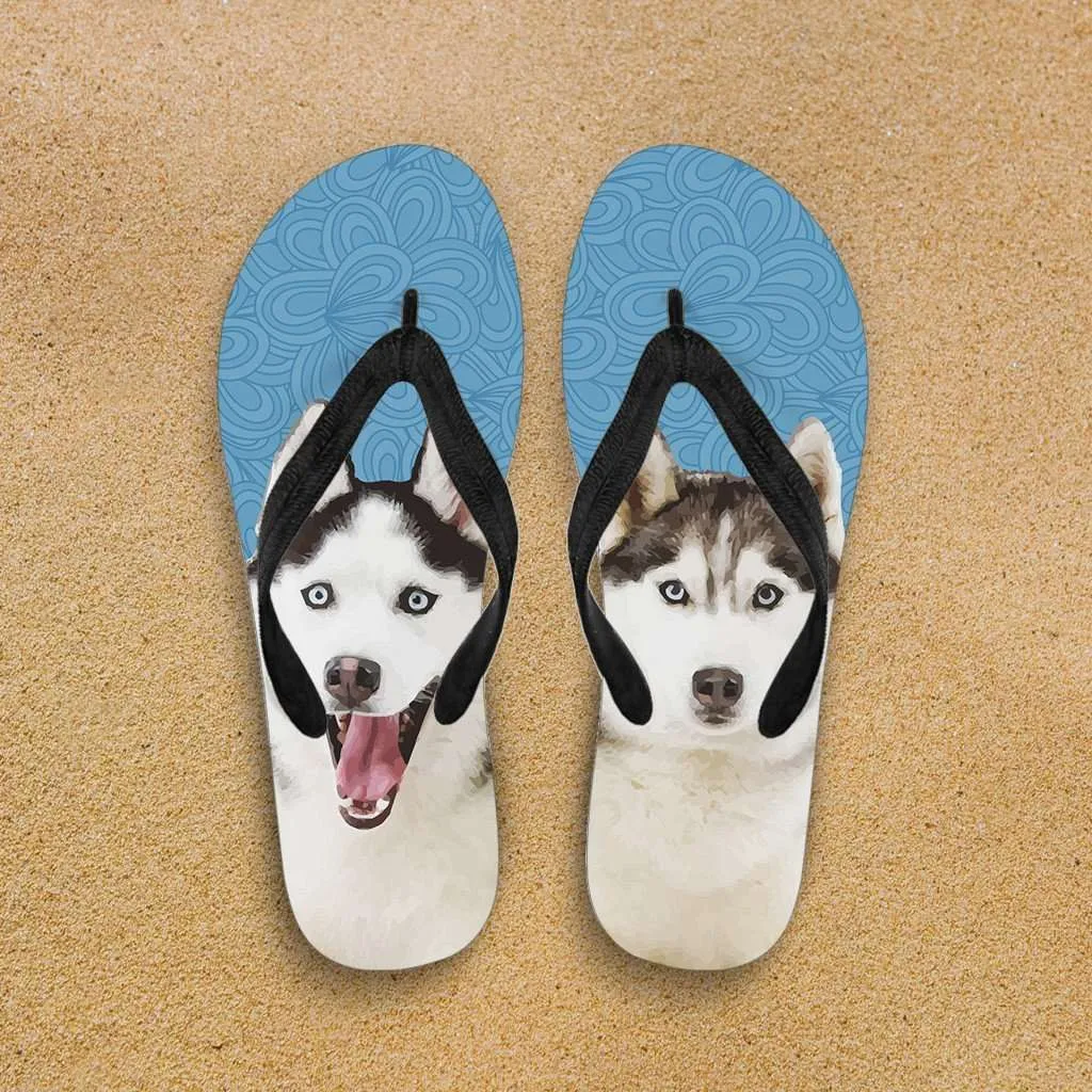 Huskies Flip-Flops