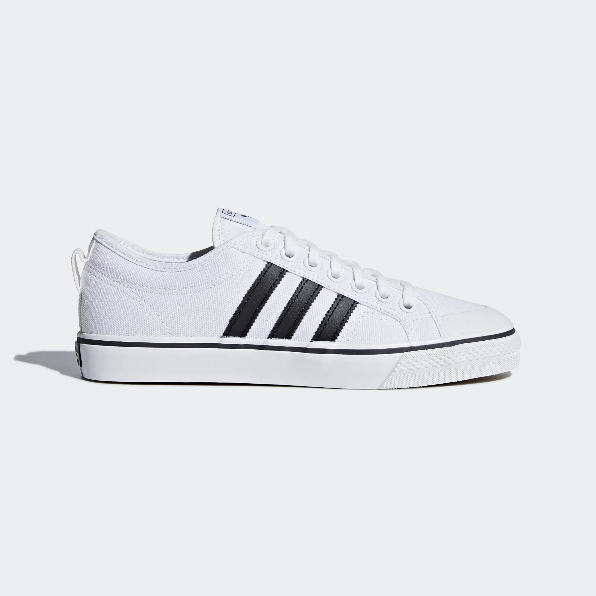 Men's adidas Originals Nizza Shoes White Black