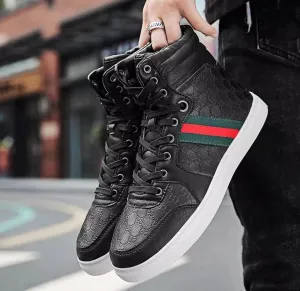 Men's Casual PU Leather Sneakers