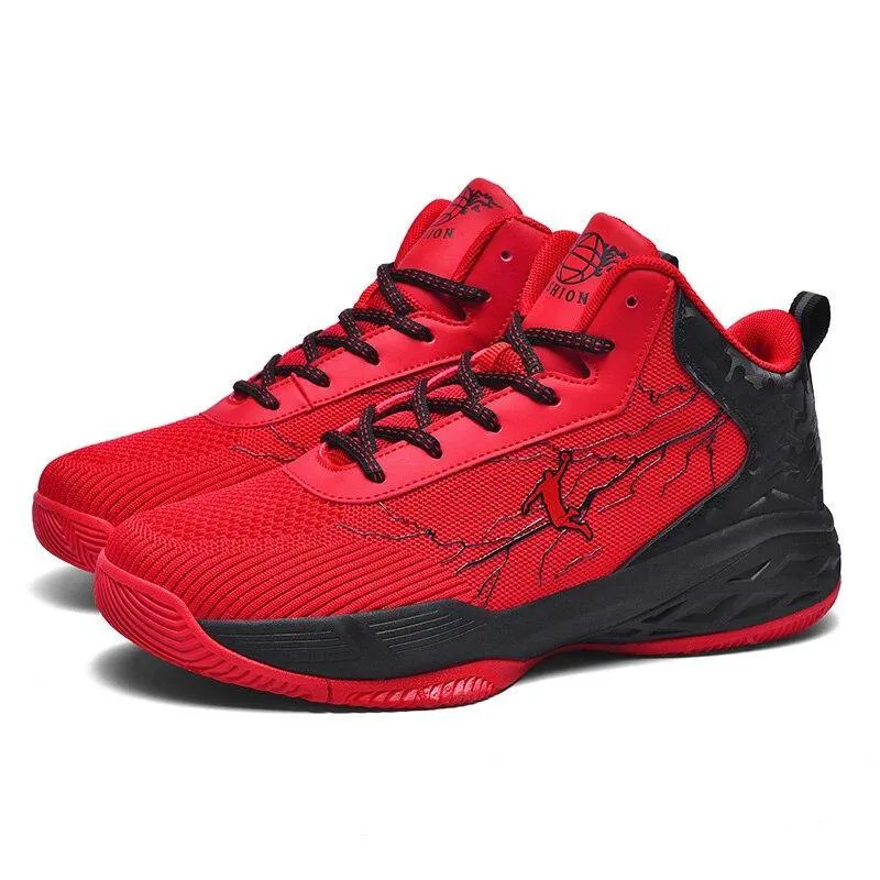 Men's Thick Sole Non-slip Basketball Shoes