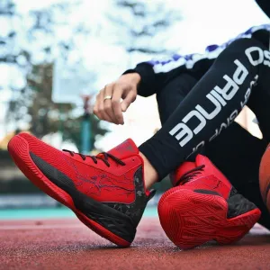 Men's Thick Sole Non-slip Basketball Shoes