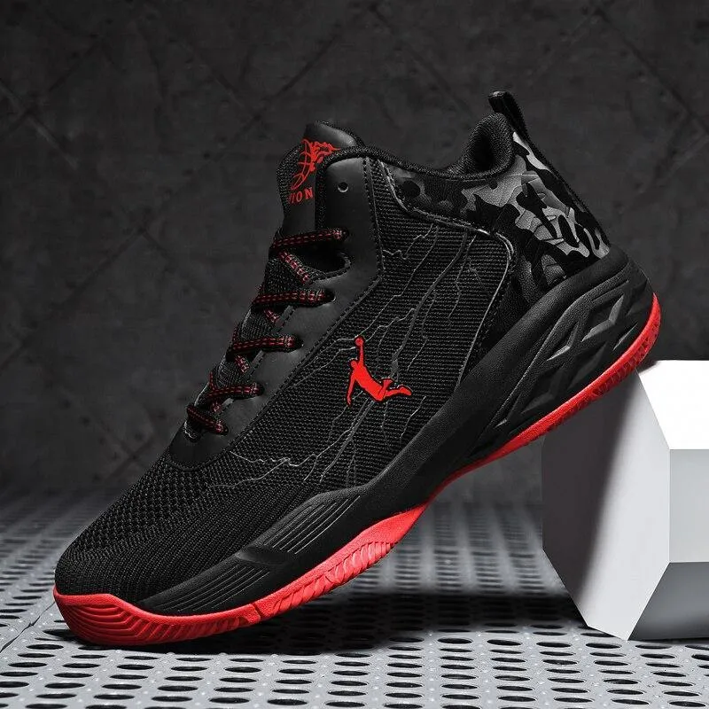 Men's Thick Sole Non-slip Basketball Shoes
