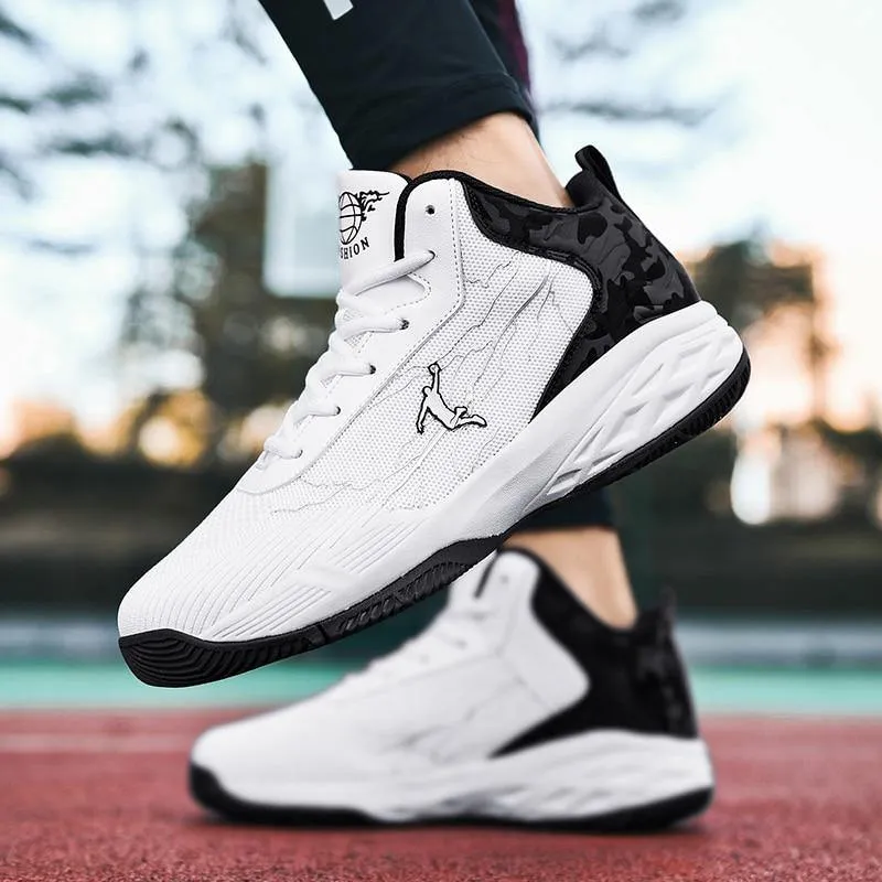 Men's Thick Sole Non-slip Basketball Shoes