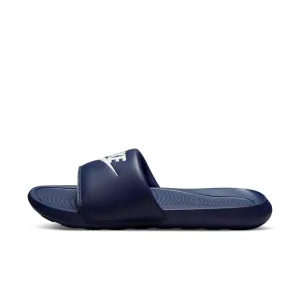 Nike Victori One Slides "Midnight Navy White" - Men's