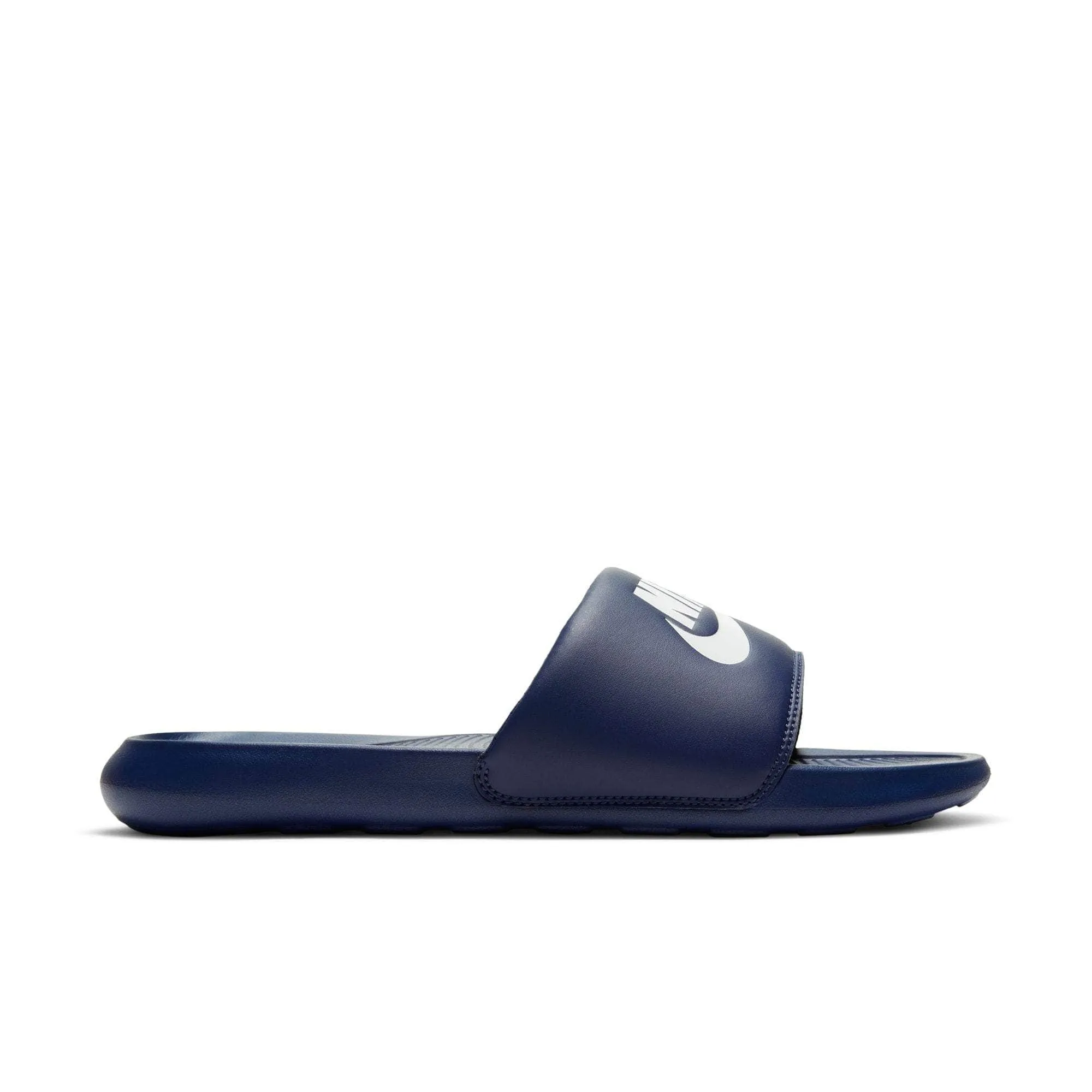 Nike Victori One Slides "Midnight Navy White" - Men's