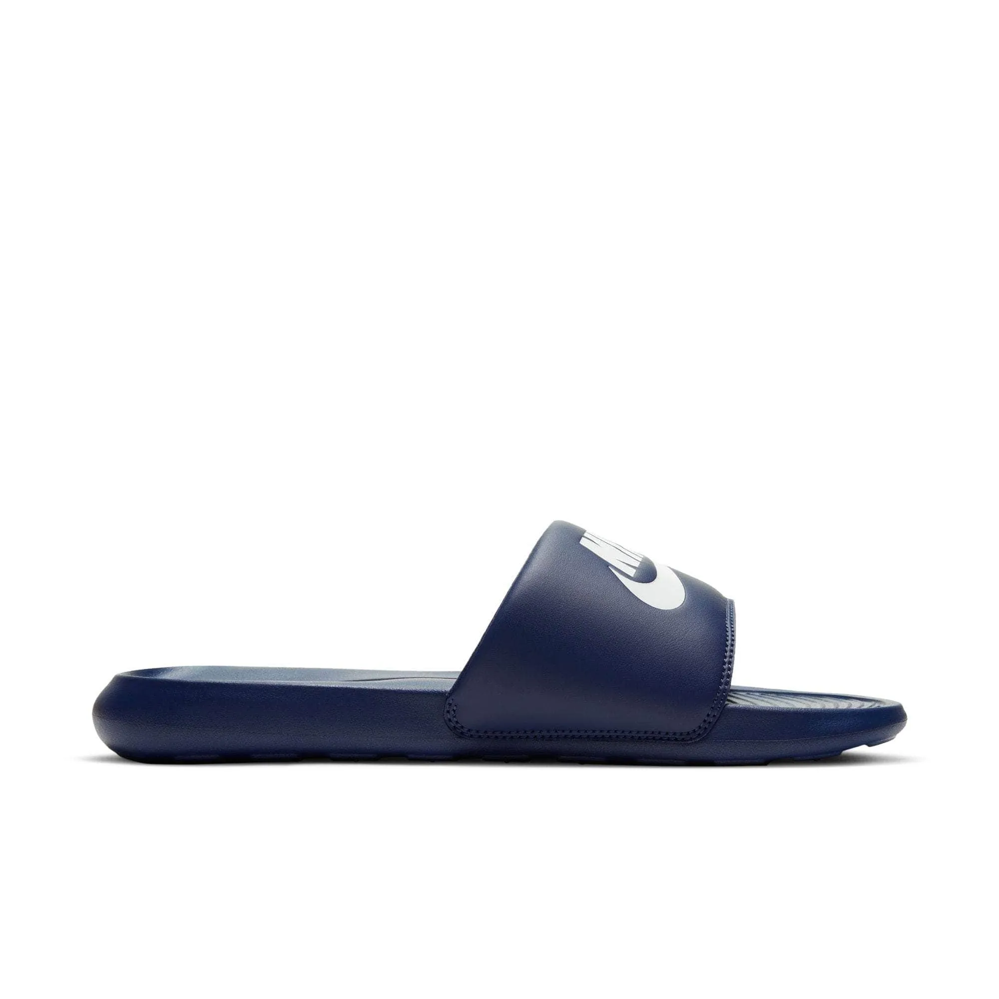 Nike Victori One Slides "Midnight Navy White" - Men's