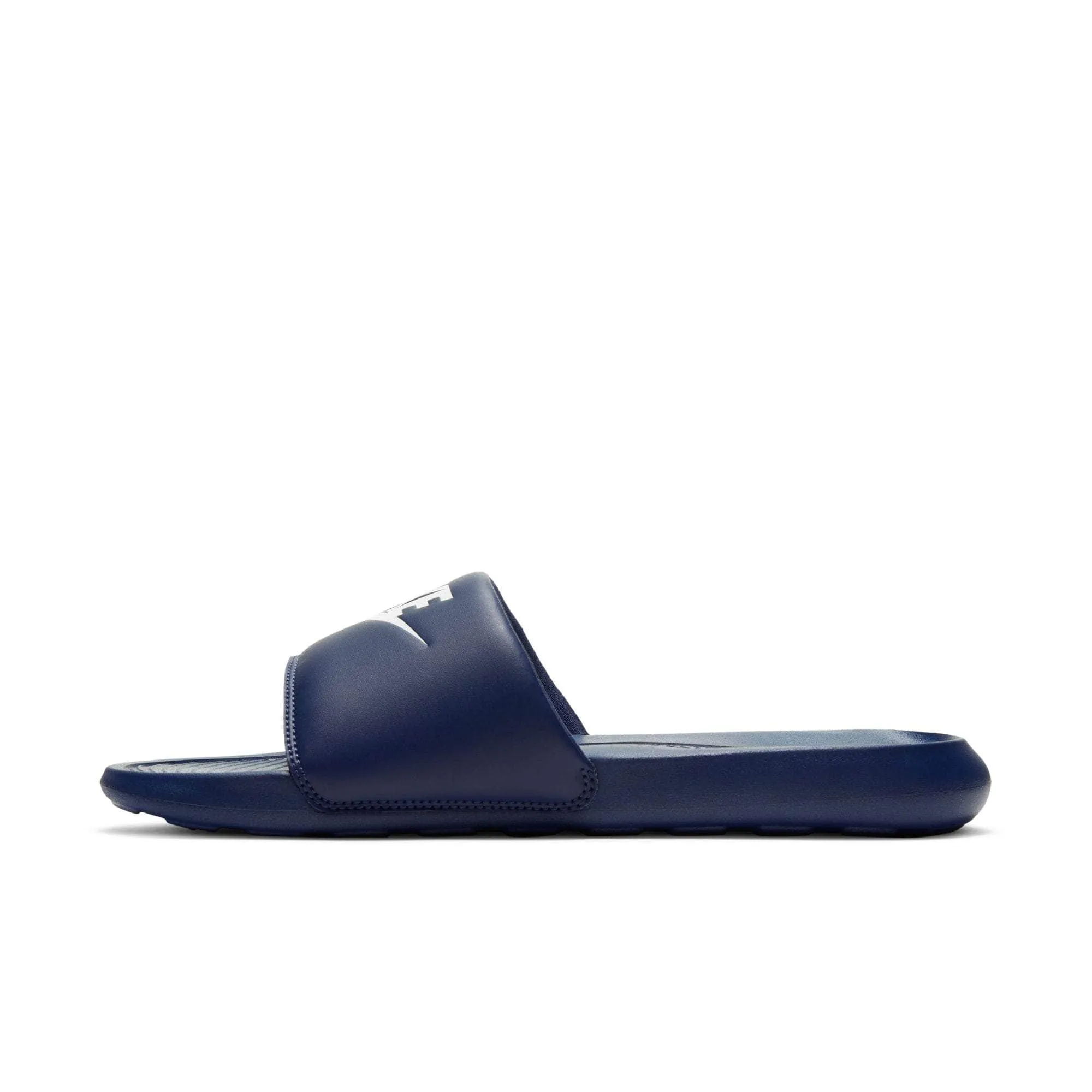 Nike Victori One Slides "Midnight Navy White" - Men's