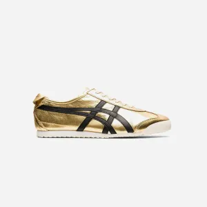 ONITSUKA TIGER MEXICO 66 SD UNISEX SHOES PURE-GOLD/BLACK