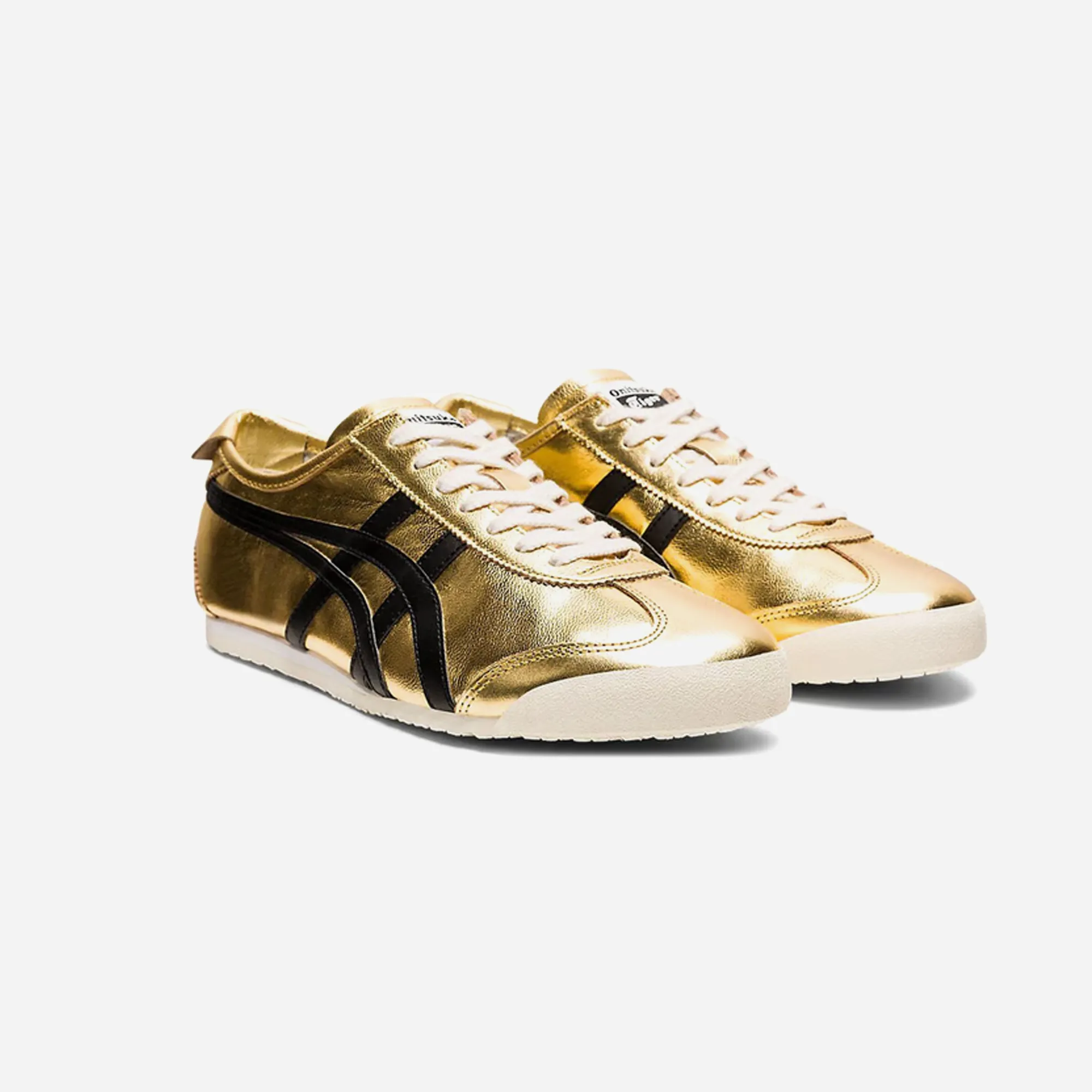 ONITSUKA TIGER MEXICO 66 SD UNISEX SHOES PURE-GOLD/BLACK