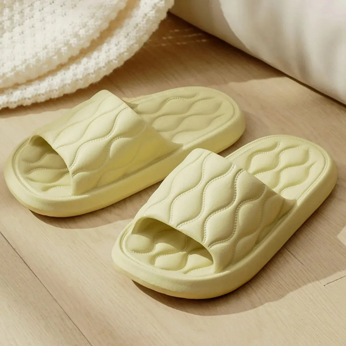 Open Toe Flats Slippers