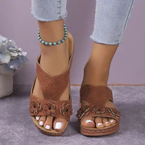 Open Toe Platform Sandals