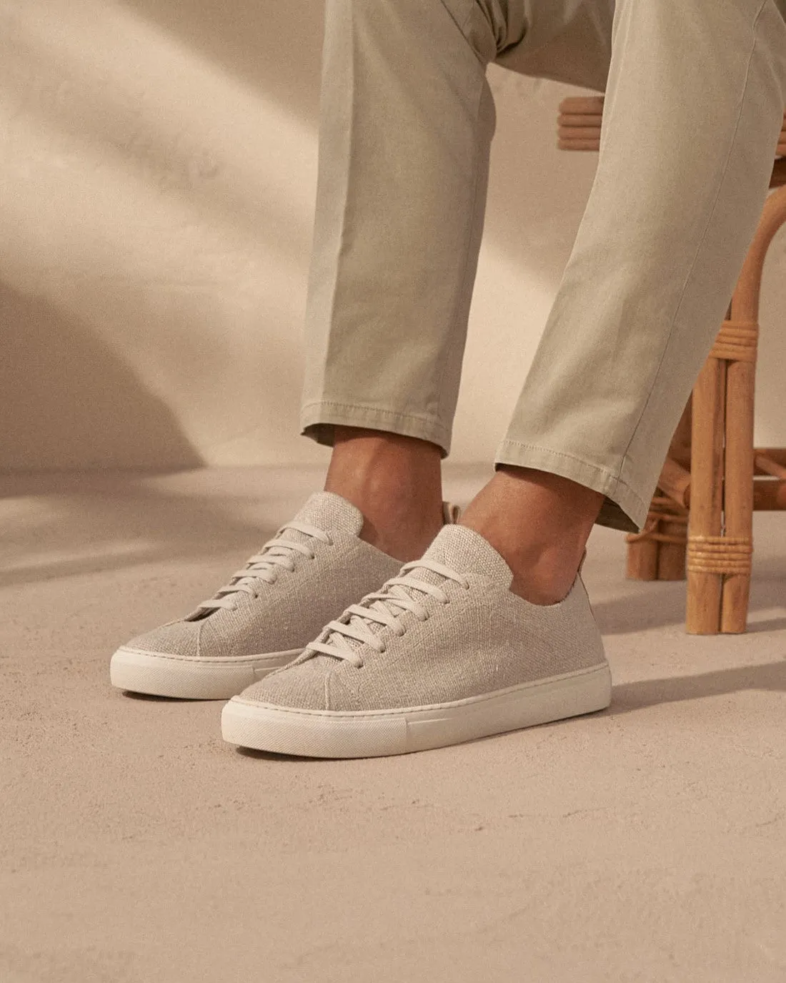 Organic Hemp Sneakers - O71SM - La Havana Natural