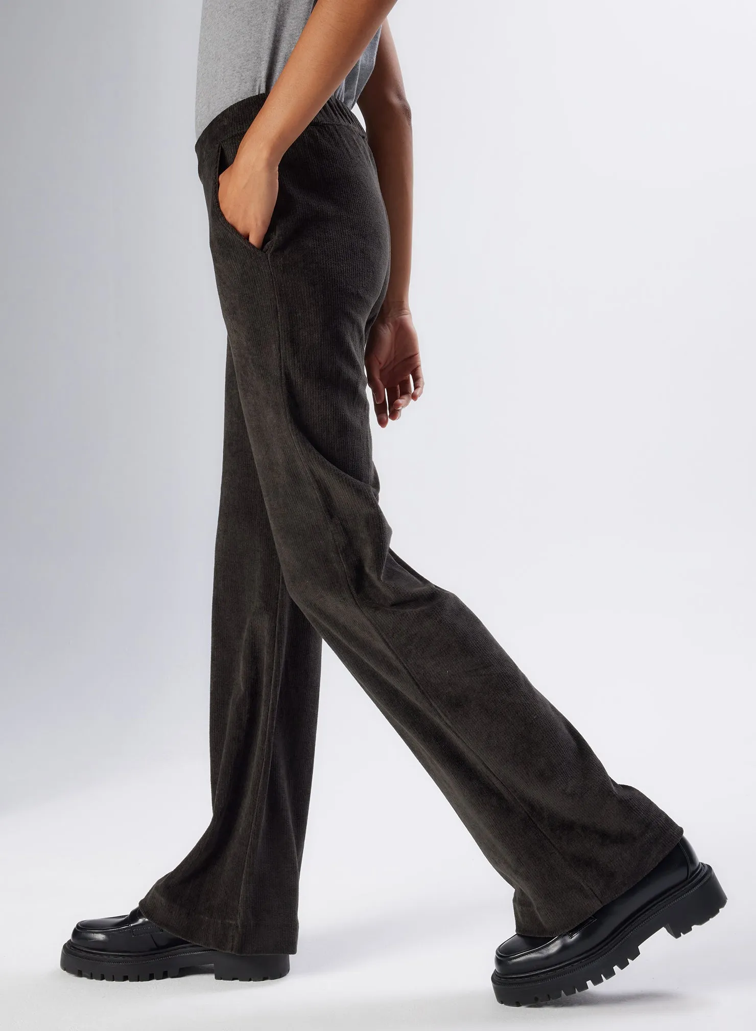 Pantalon Coffee en Coton / Modal