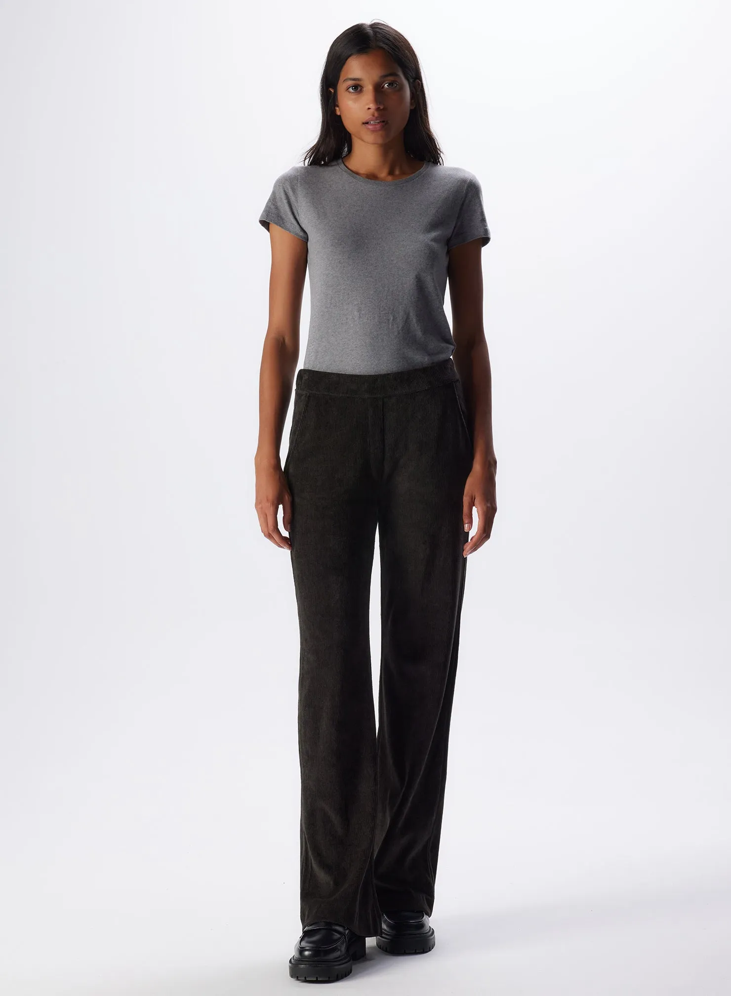Pantalon Coffee en Coton / Modal
