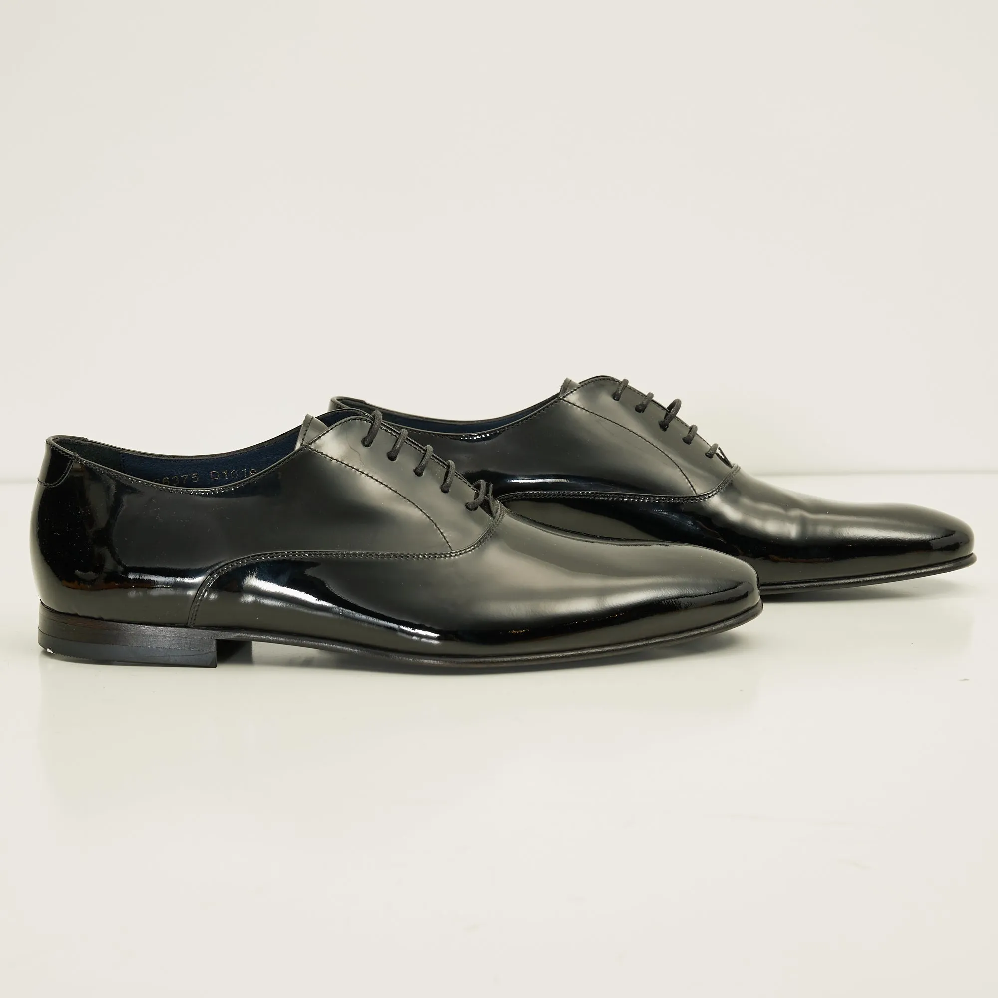 Patent Leather Oxfords - Black