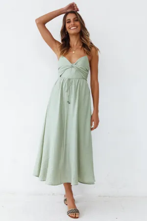 Phenomenon Maxi Dress Pistachio