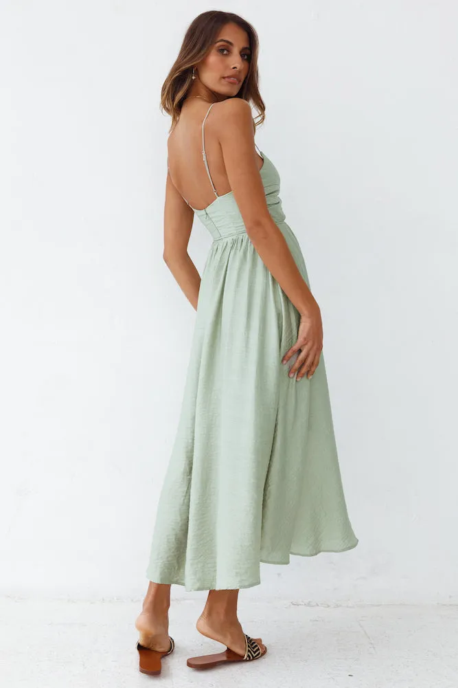 Phenomenon Maxi Dress Pistachio