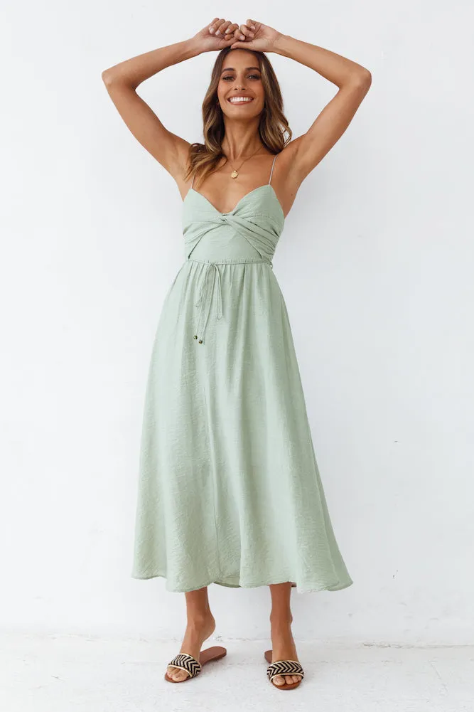 Phenomenon Maxi Dress Pistachio