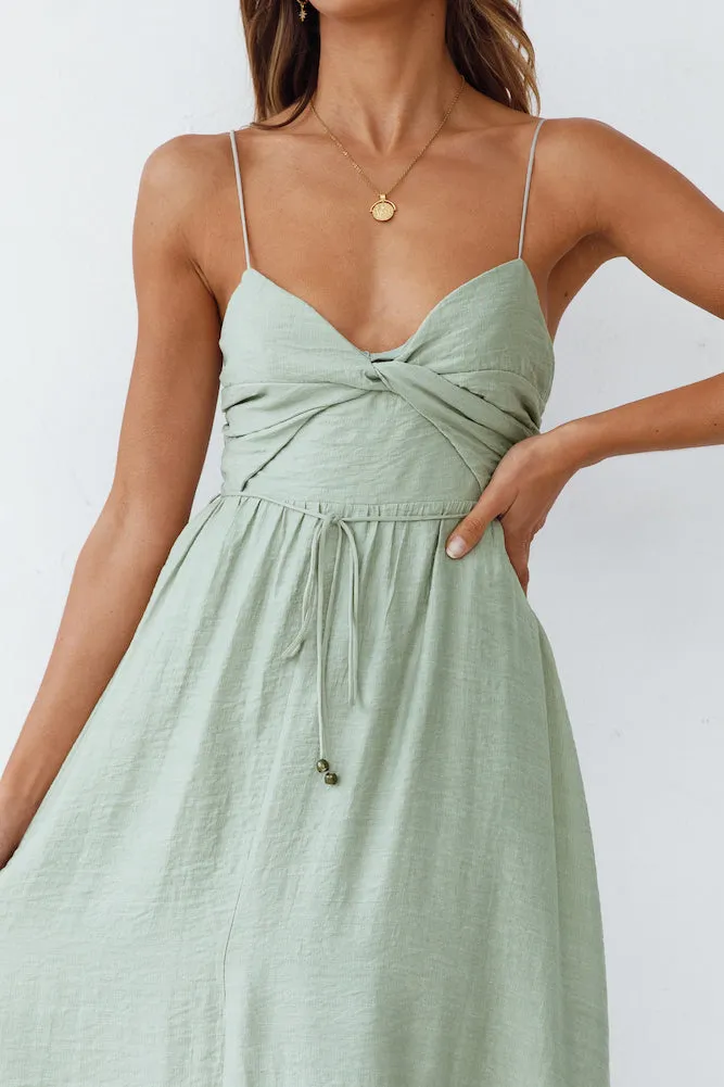 Phenomenon Maxi Dress Pistachio