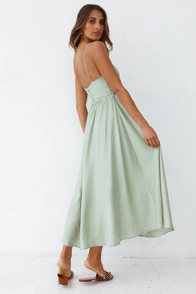 Phenomenon Maxi Dress Pistachio