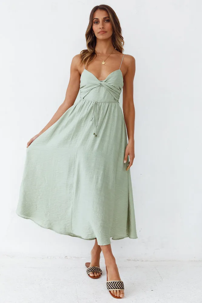 Phenomenon Maxi Dress Pistachio