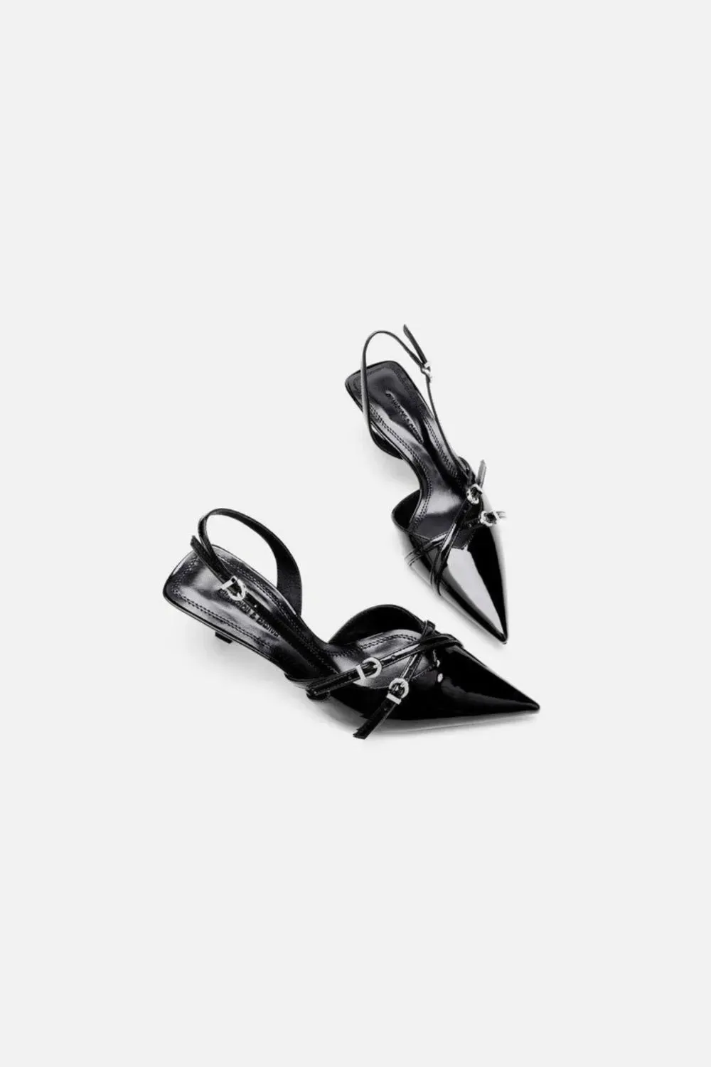 Point Toe Slingback Pumps