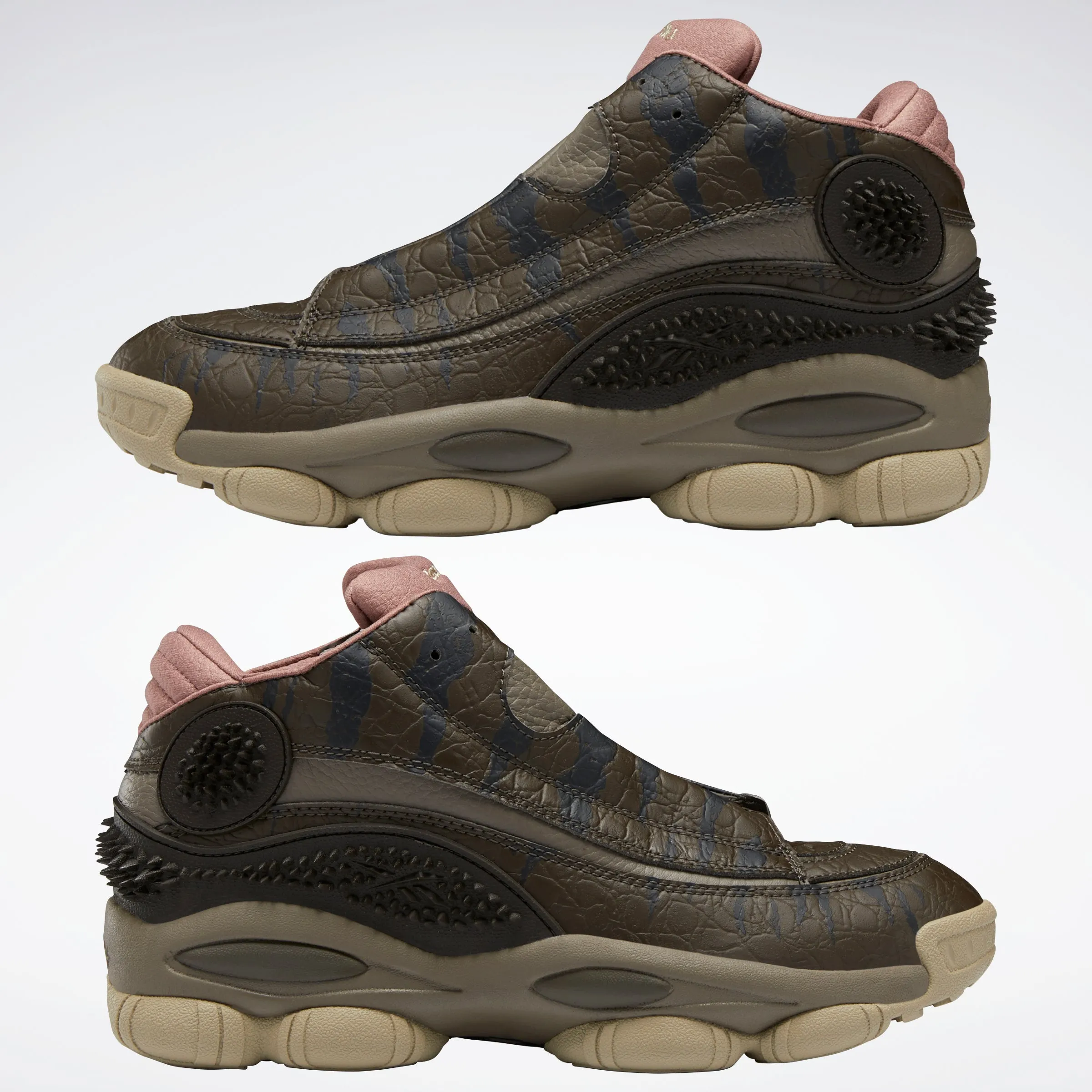 Reebok Footwear Men Jurassic World The Answer Dmx Shoes Stone/Clisto/Parear