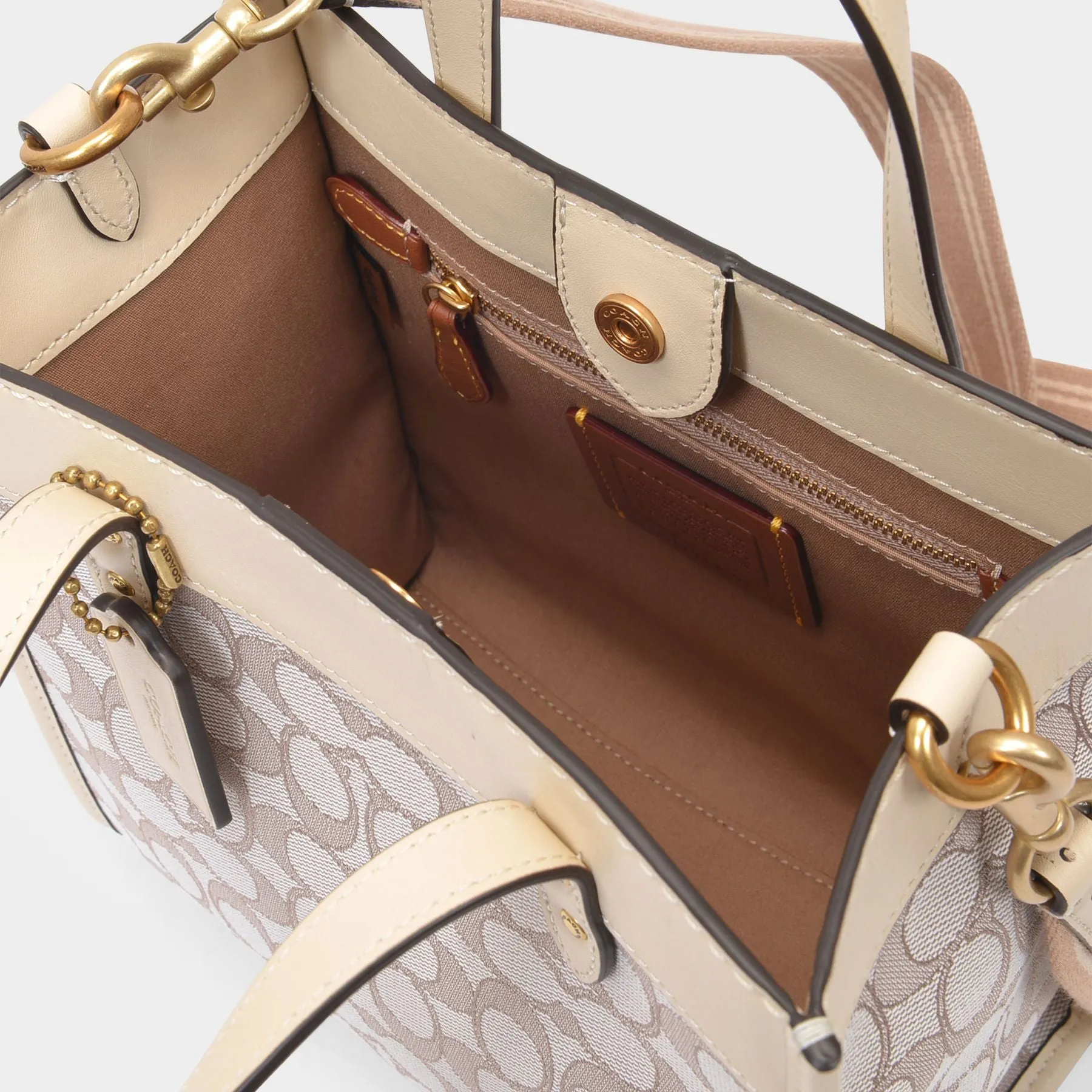 Sac Cabas Field 22 en Toile Beige