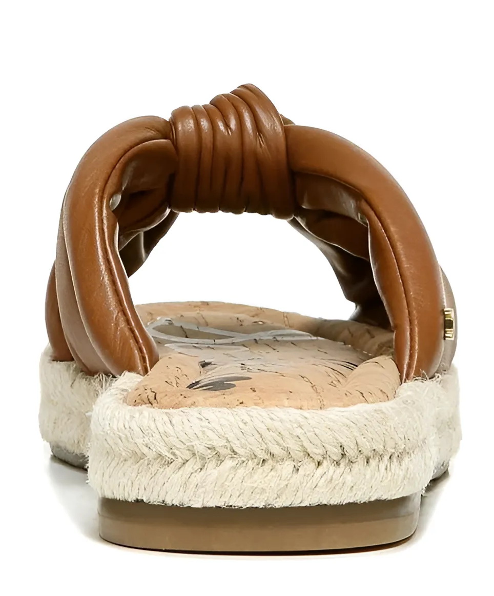 Sam Edelman Abbene New Saddle Fashion Slip On Knotted Slide Sandals