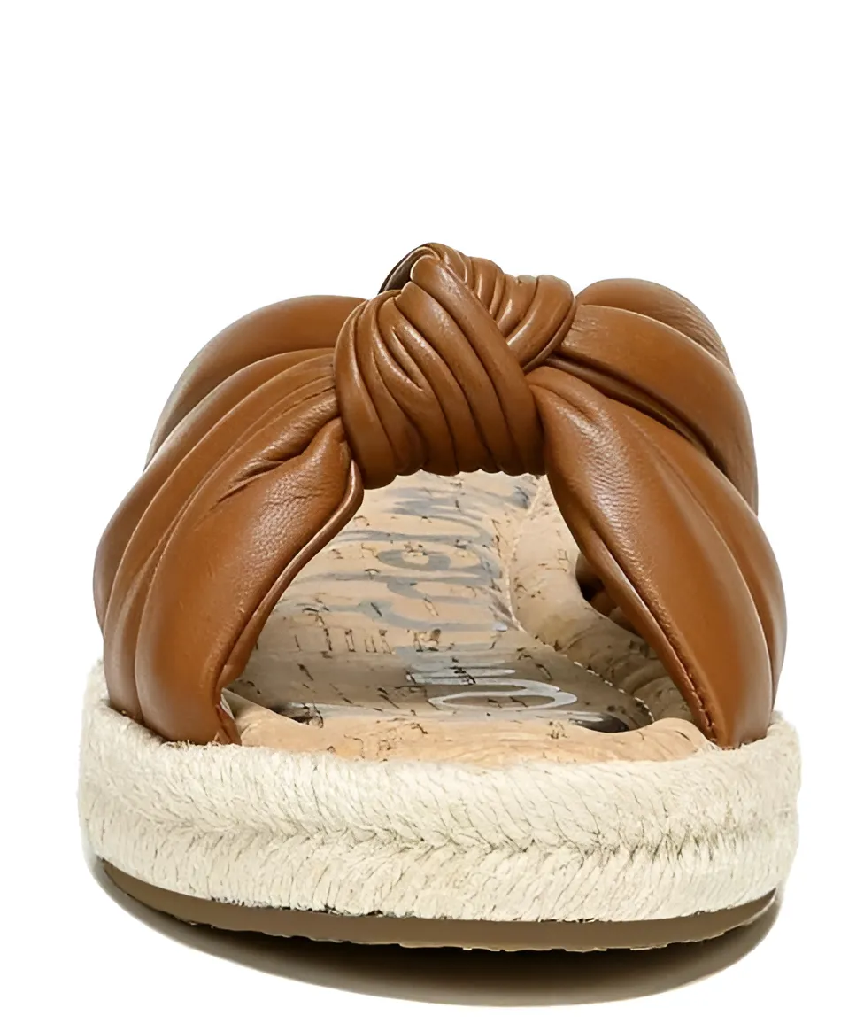 Sam Edelman Abbene New Saddle Fashion Slip On Knotted Slide Sandals