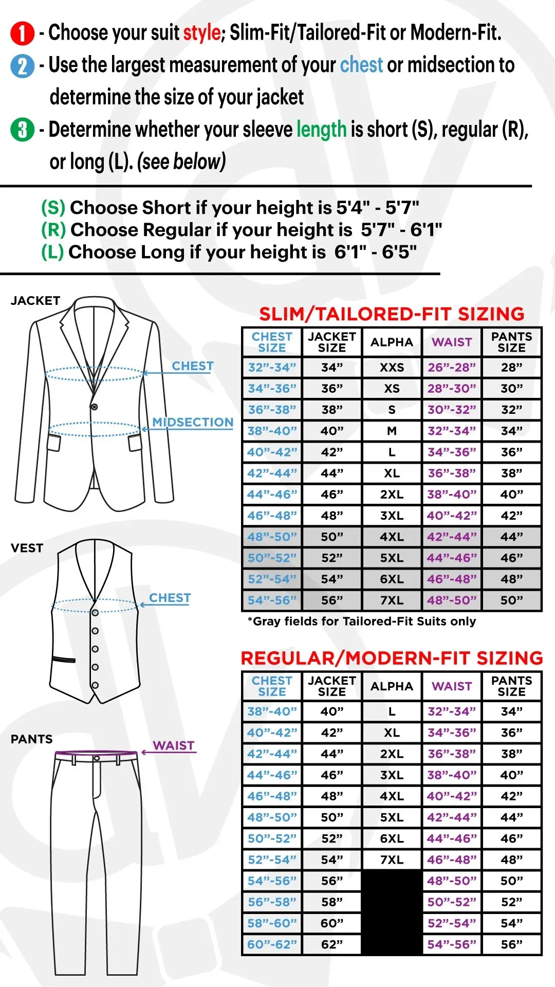 Sand Multitrack Stripe 3-Piece Tailored-Fit Suit